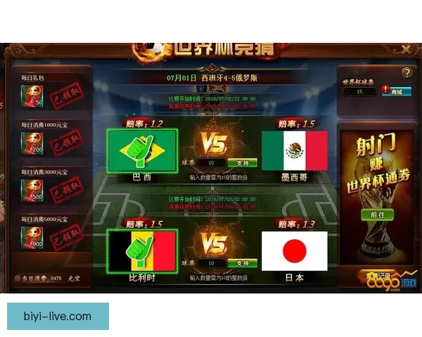 世界杯竞猜游戏全新玩法规则详解与赢取奖励指南